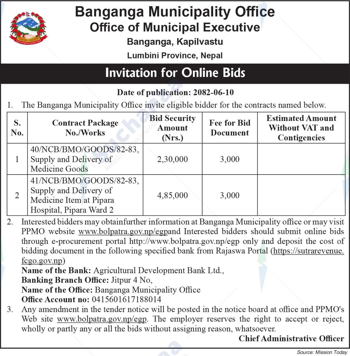 Banganga Municipality