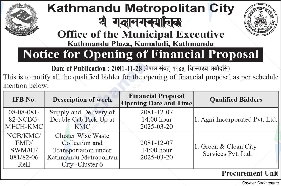 Kathmandu Metropolitan City