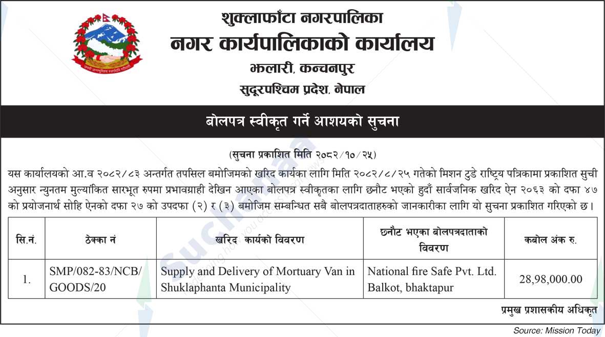 Shuklaphanta Municipality