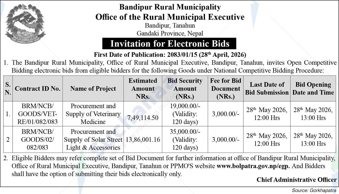 Bandipur Rural Municipality