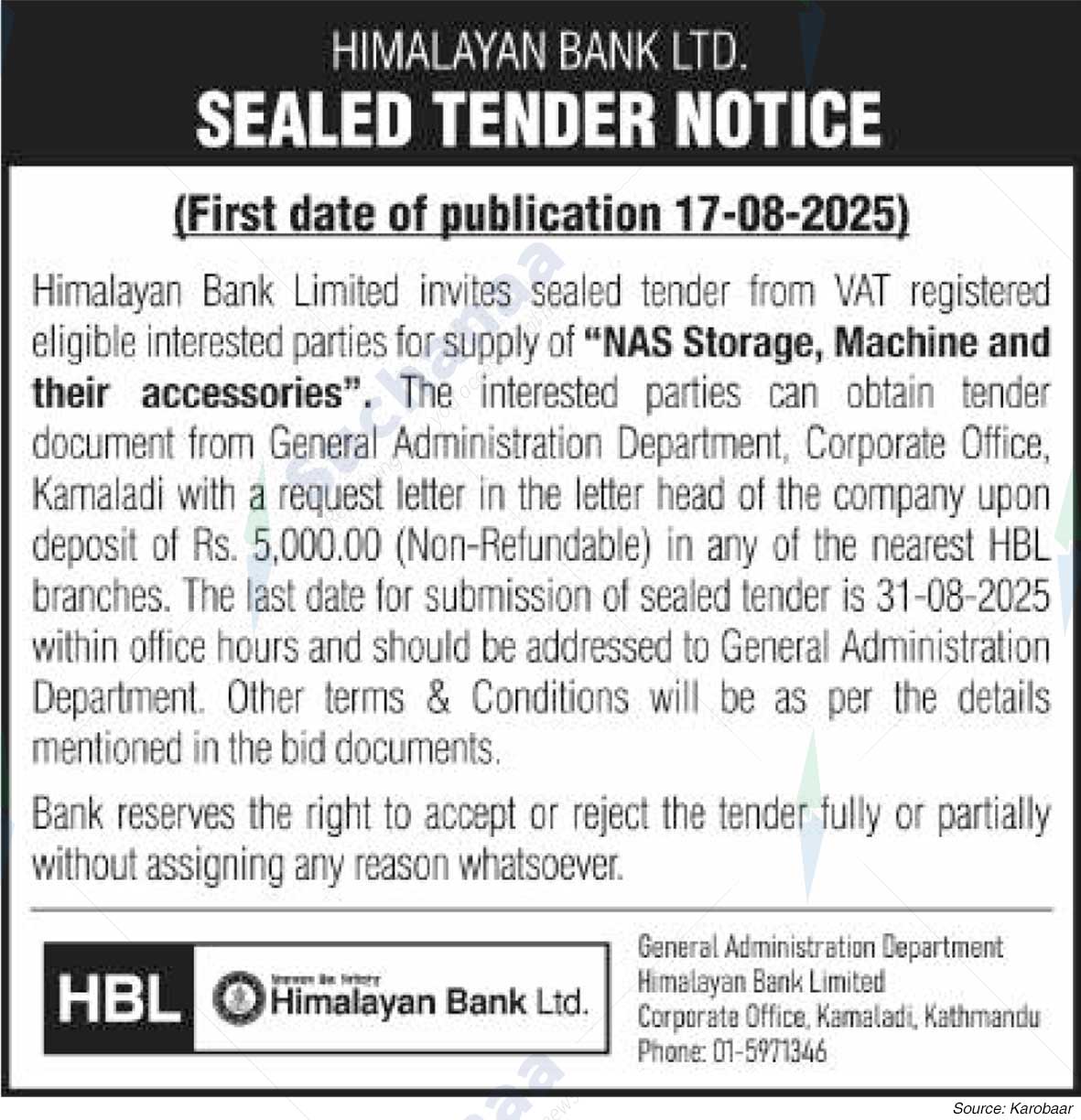 Himalayan Bank Limited