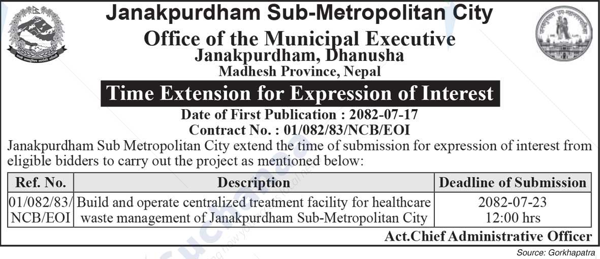 Janakpurdham Sub-Metropolitian City