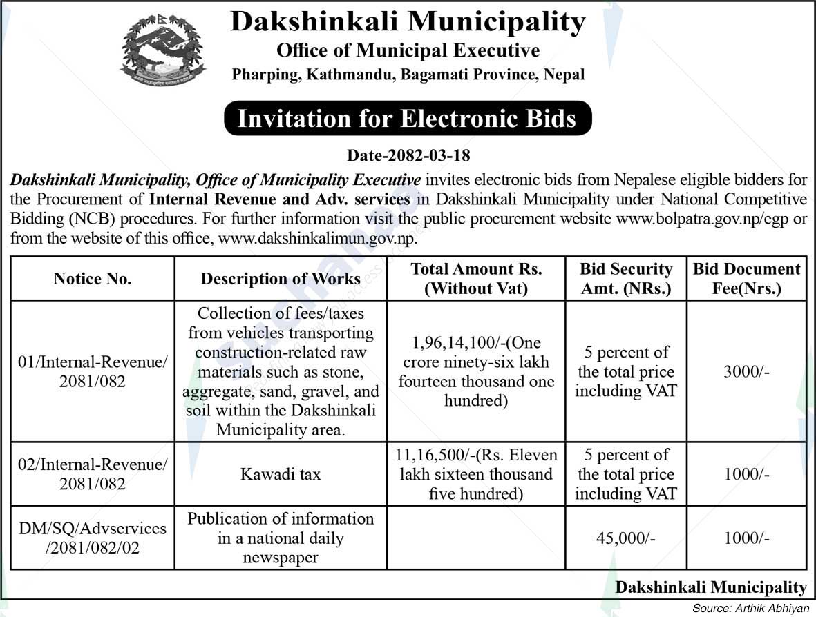 Dakshinkali Municipality