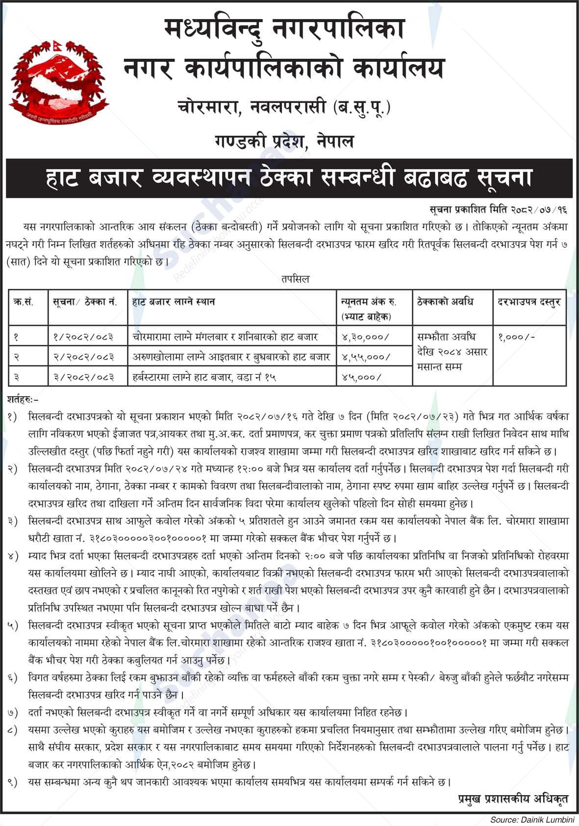 Madhyabindu Municipality