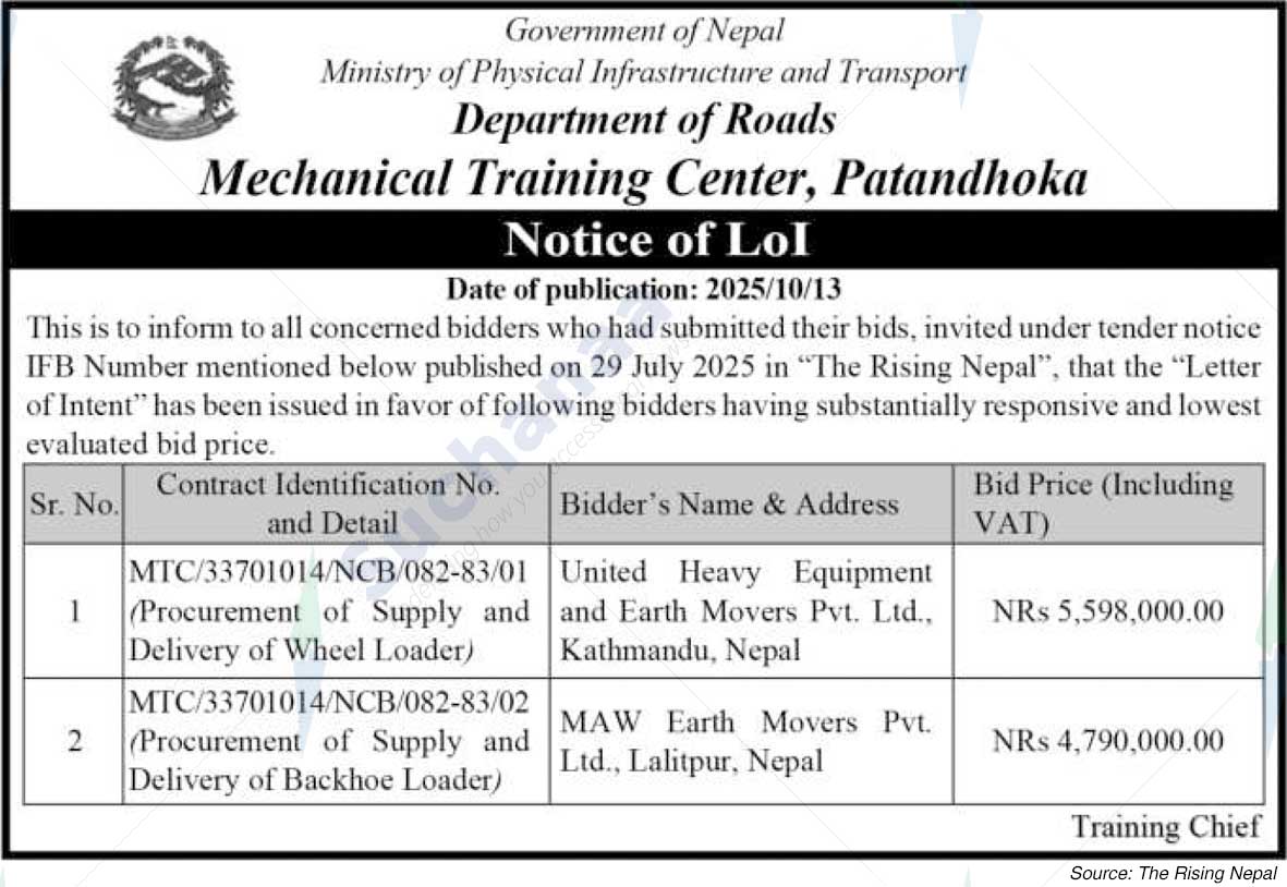 Mechanical Training Center, Patandhoka