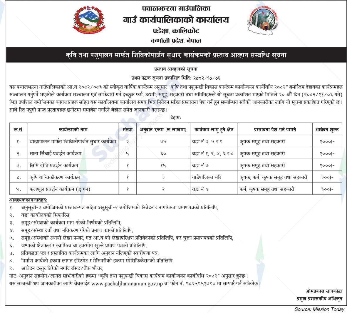 Pachal Jharana Rural Municipality