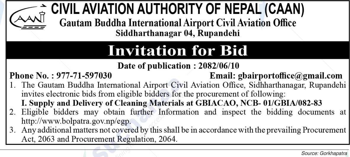 Civil Aviation Authority of Nepal (CAAN)