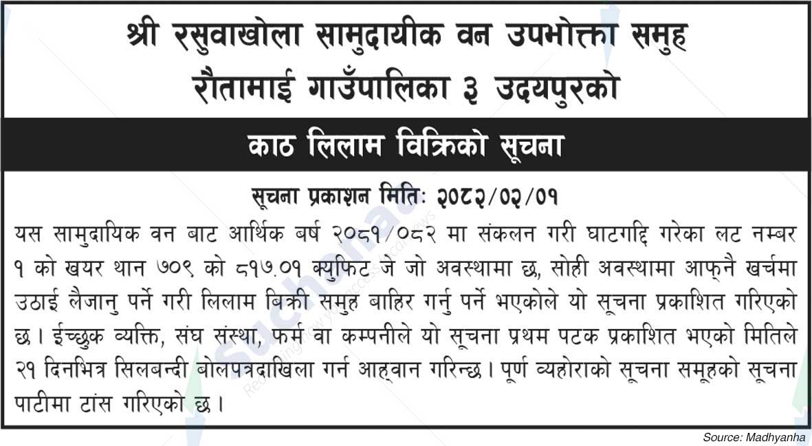 Shri Rasuwakhola Saa. Wa. Wo. Sa.