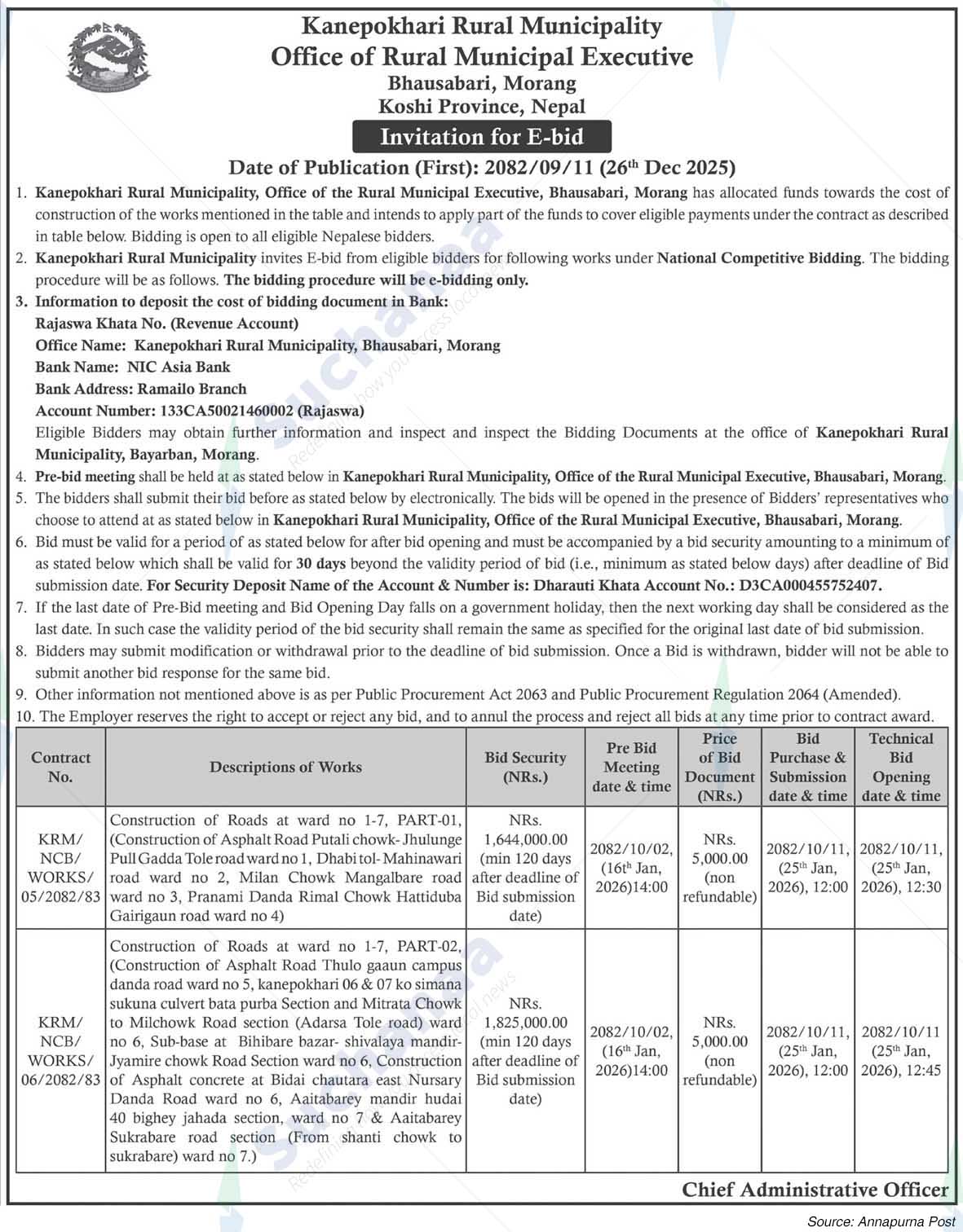 Kanepokhari Rural Municipality