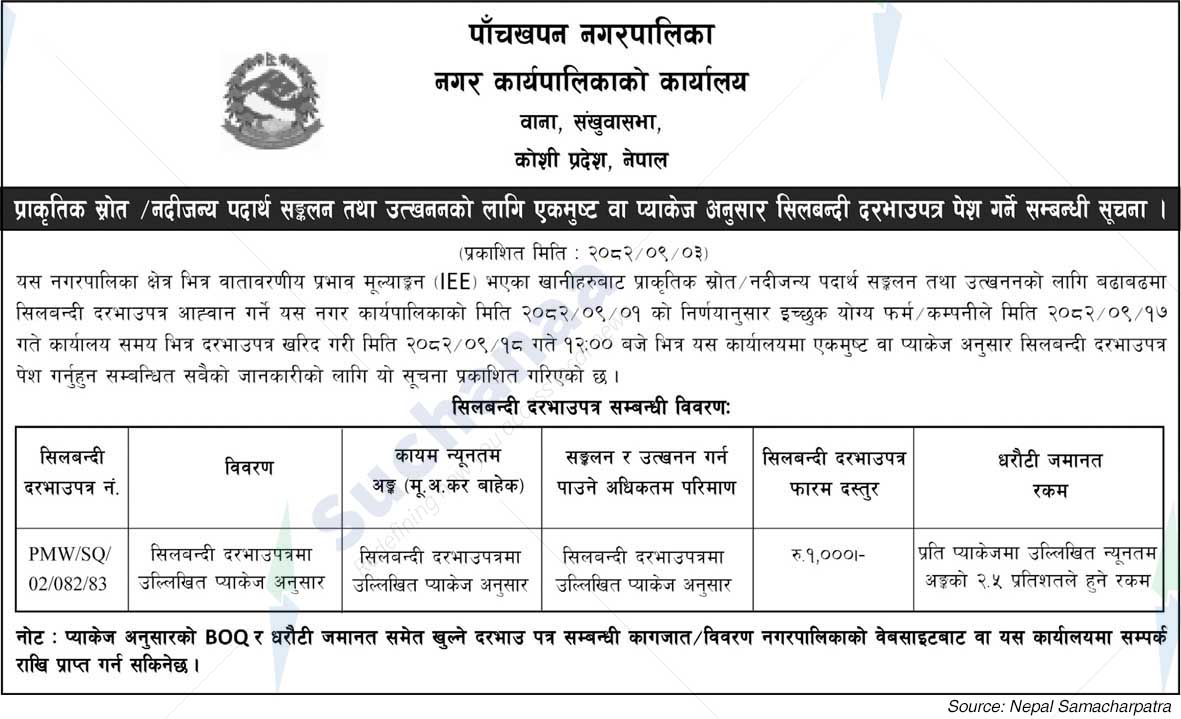 Panchkhapan Municipality