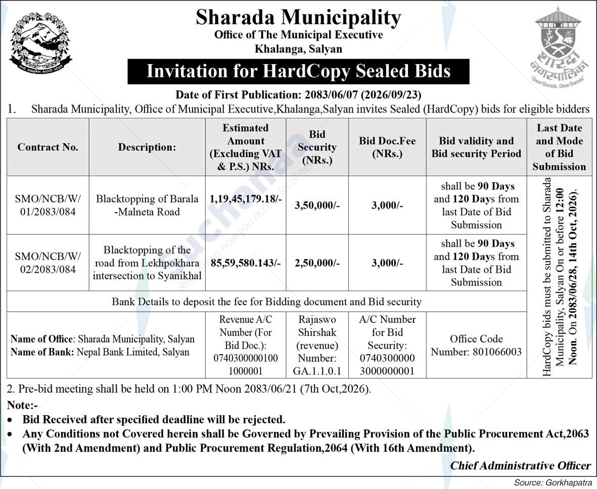 Sharada Municipality