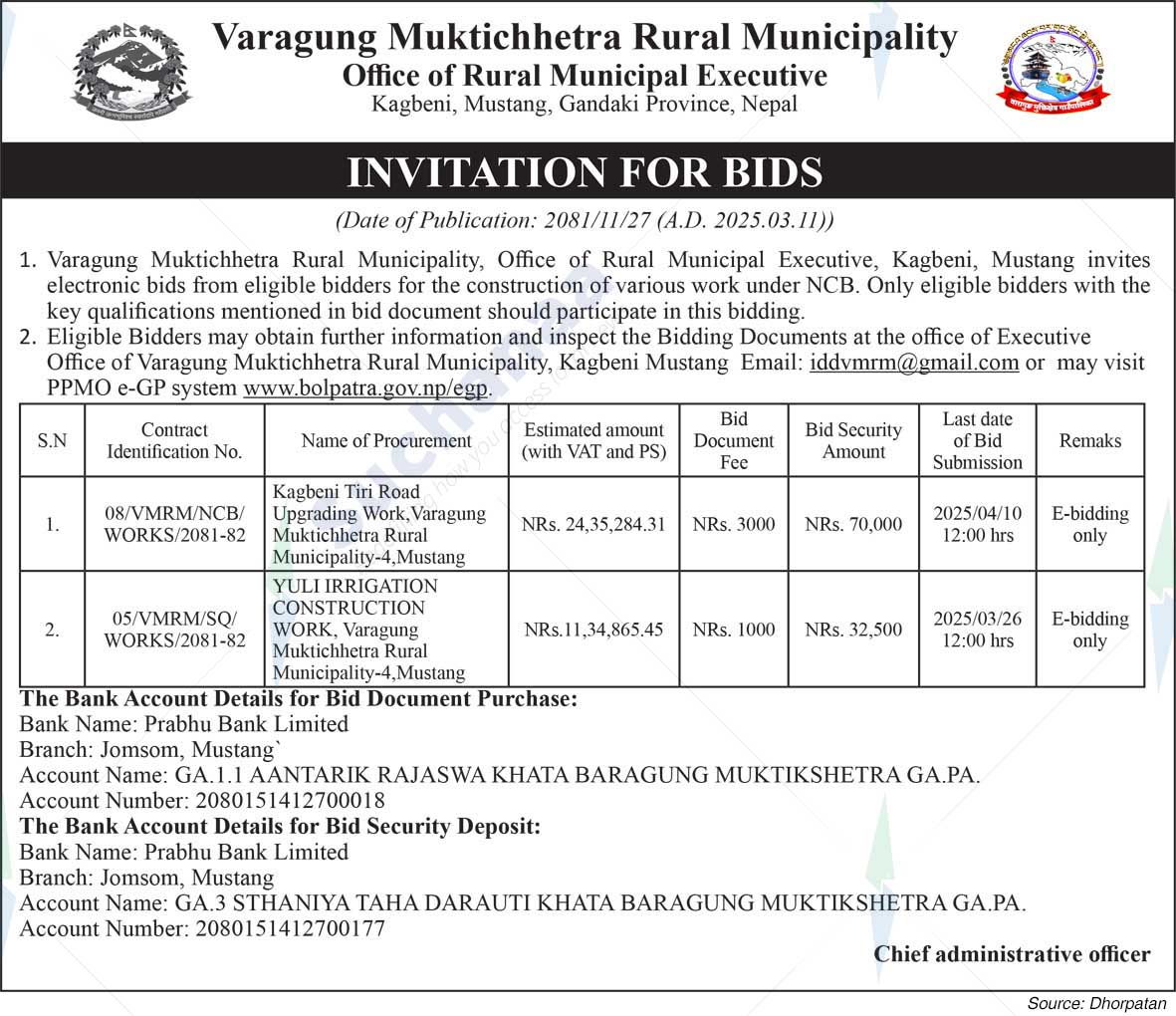 Varagung Muktichhetra Rural Municipality