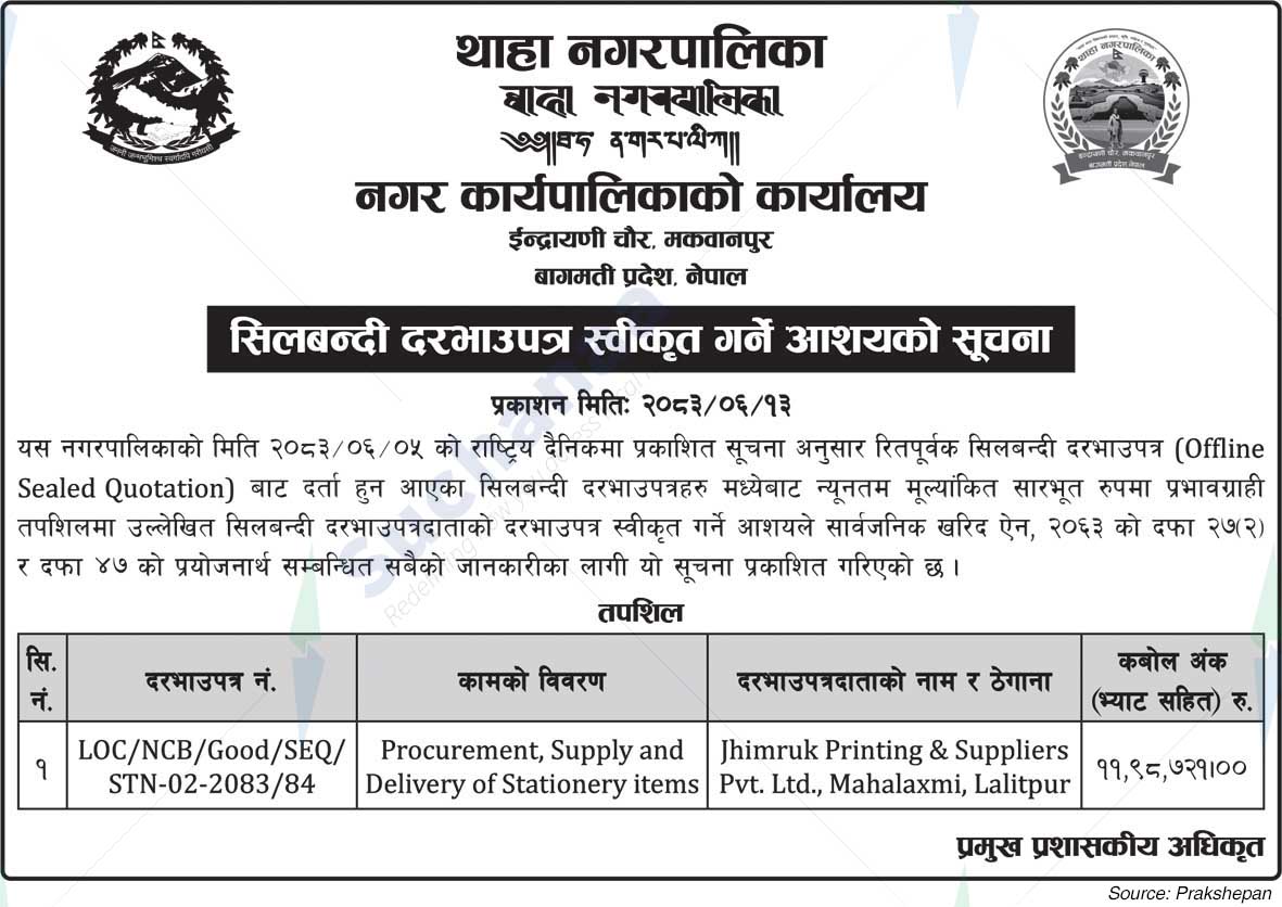 Thaha Municipality