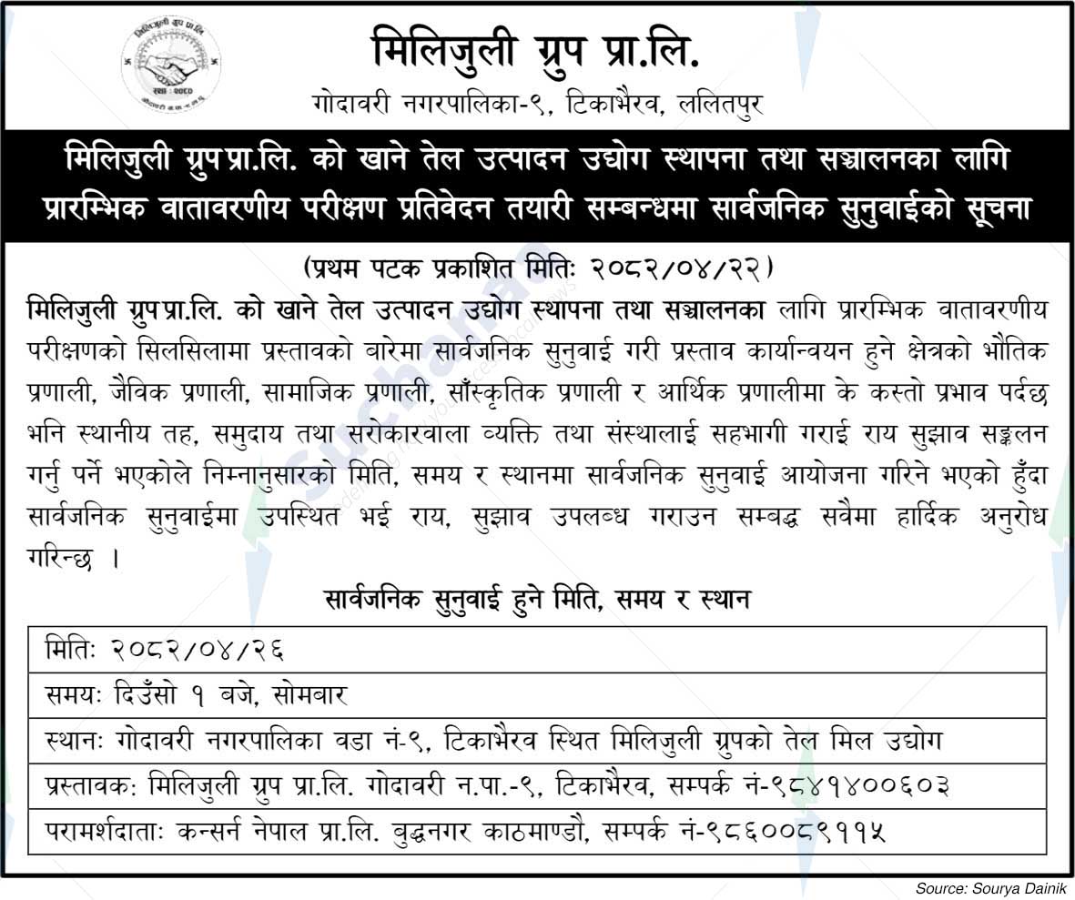 Milijuli Group Pvt. Ltd.