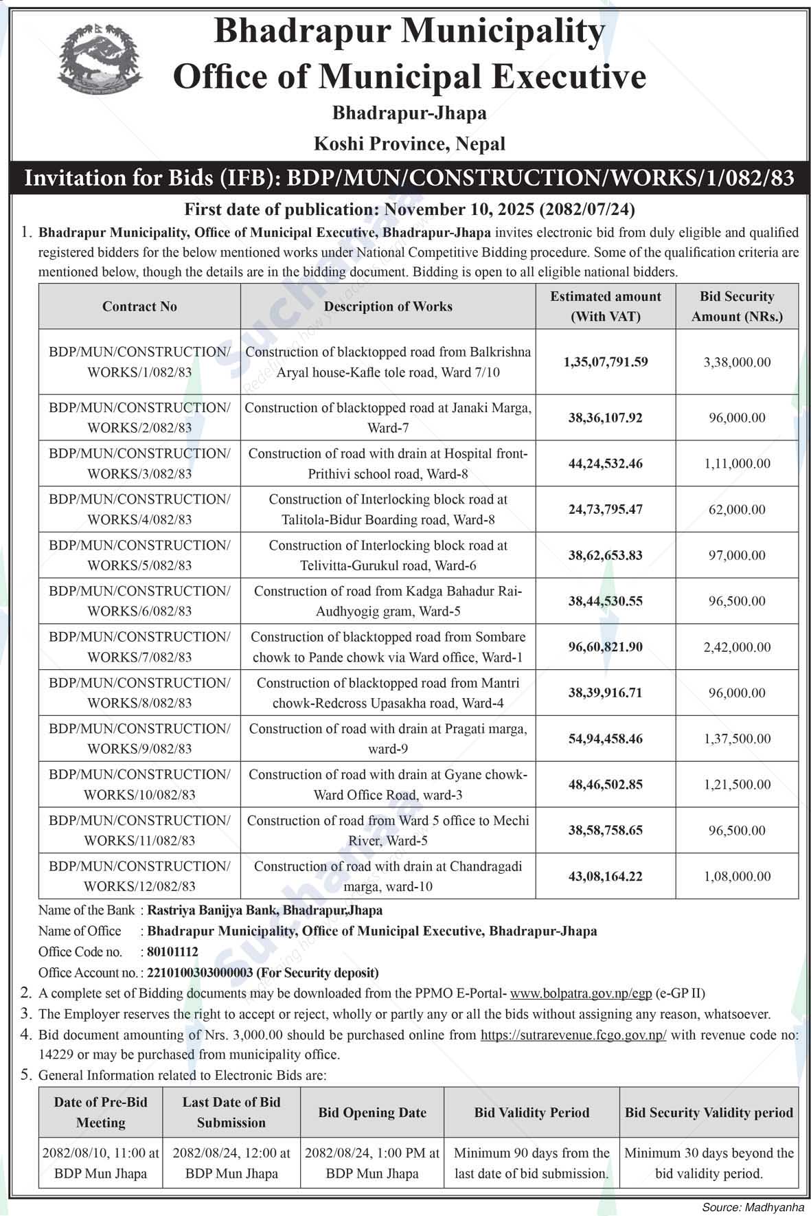 Bhadrapur Municipality
