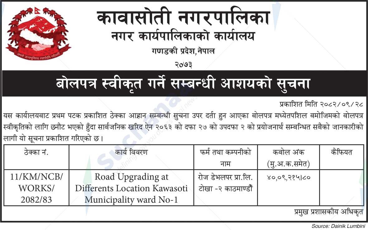 Kawasoti Municipality