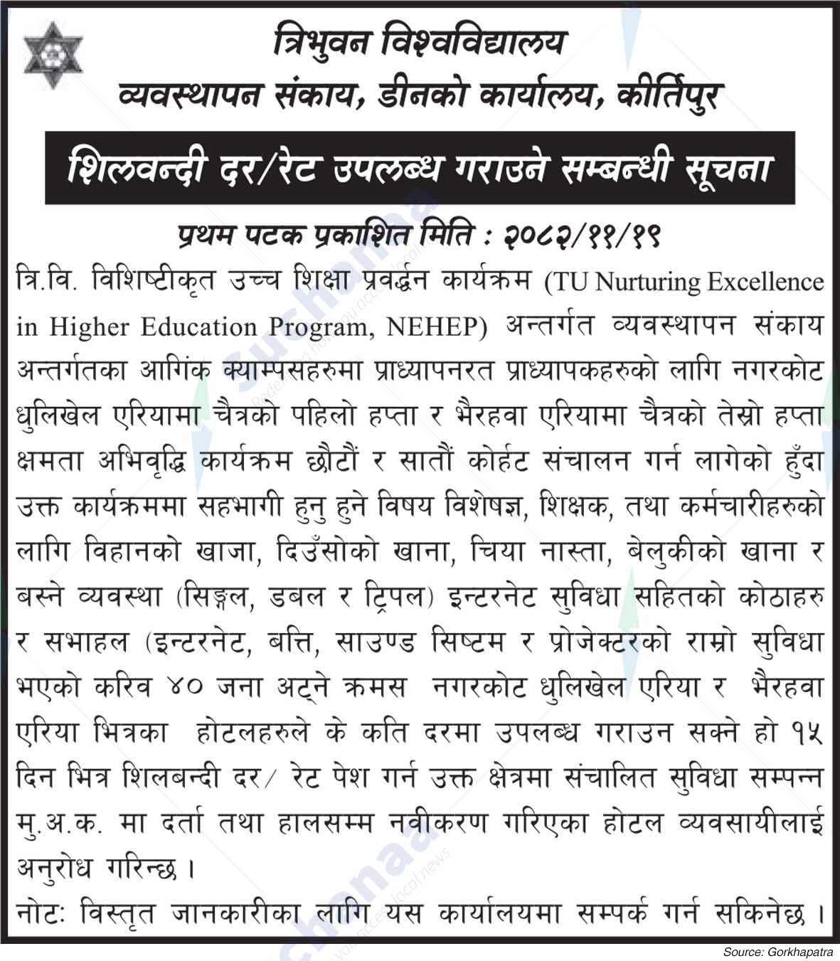 Tribhuvan University, Faculty of Management