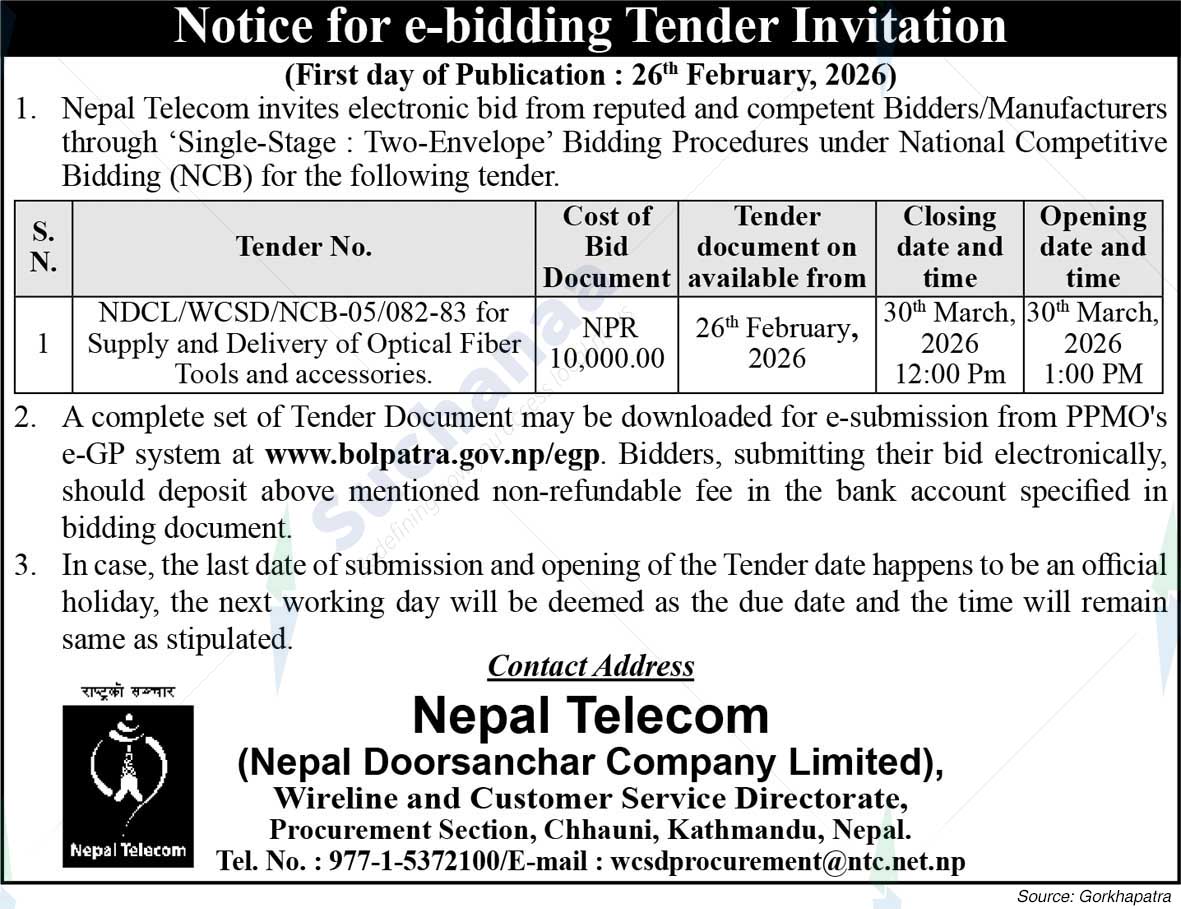 Nepal Doorsanchar Company Limited (NTC)