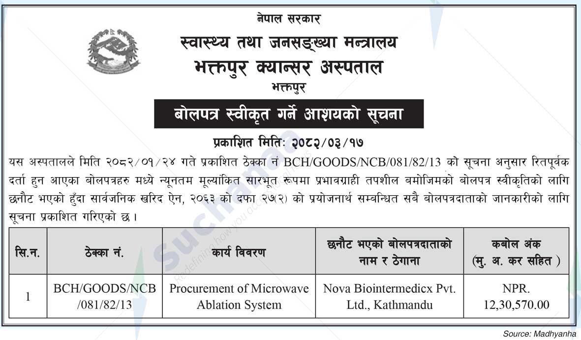 Bhaktapur Cancer Hospital
