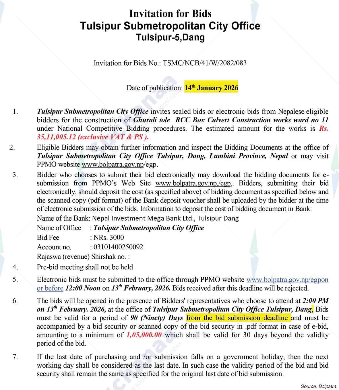 Tulsipur Sub-Metropolitan City