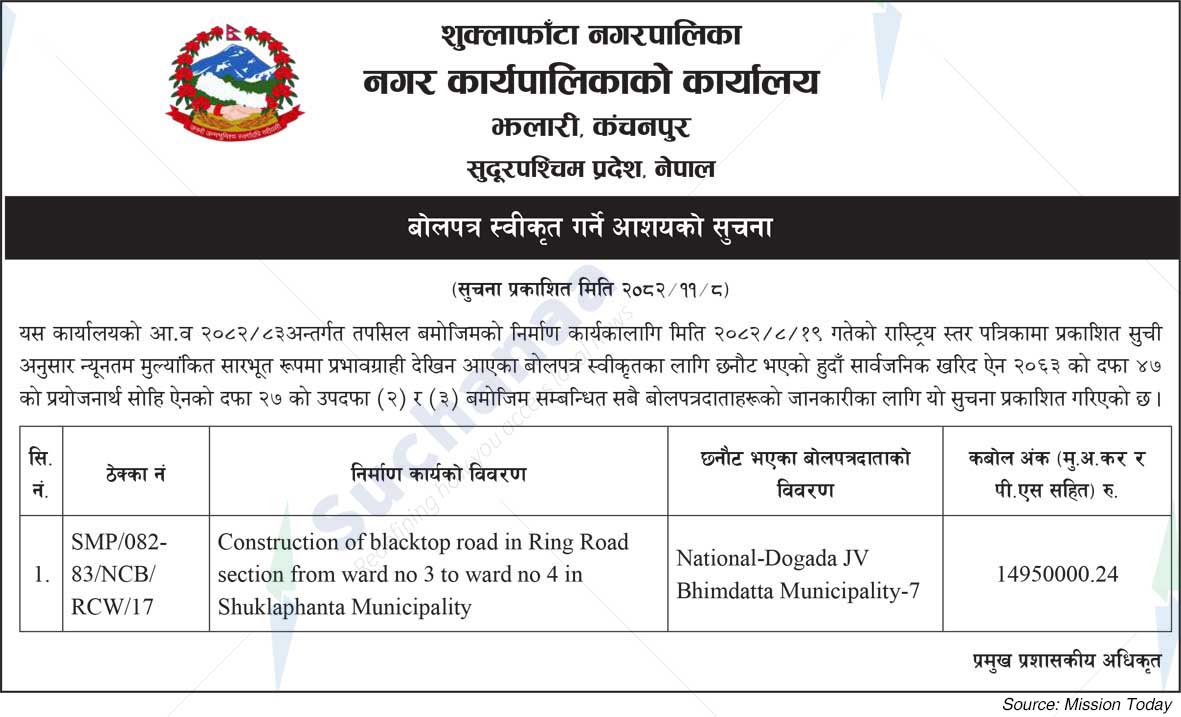 Shuklaphanta Municipality