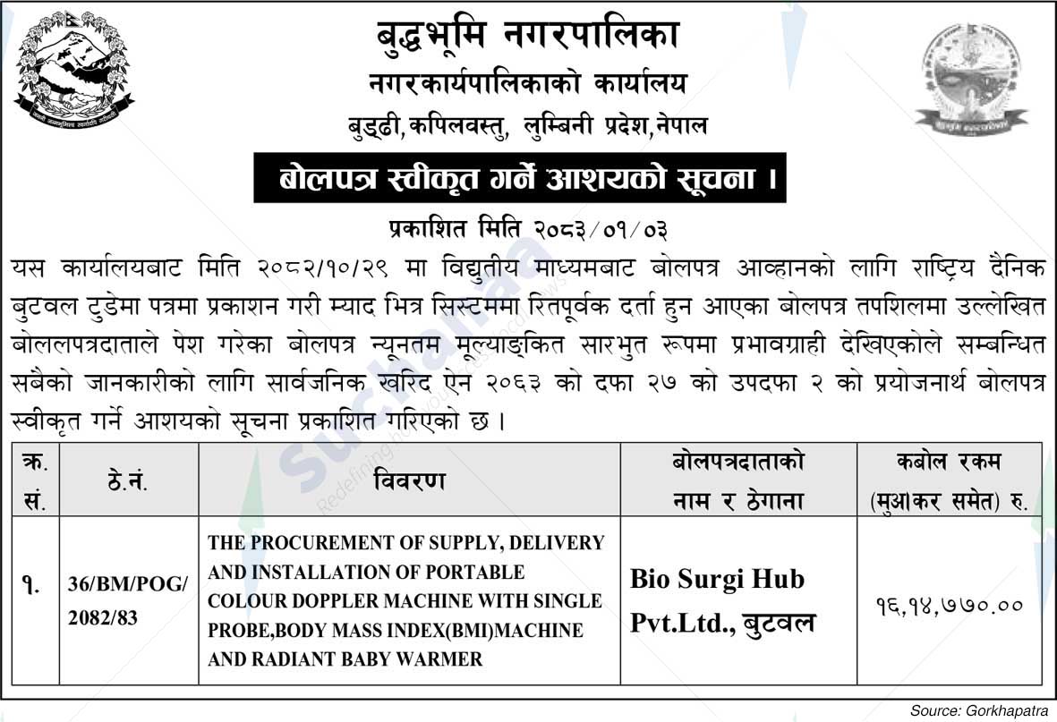 Buddhabhumi Municipality