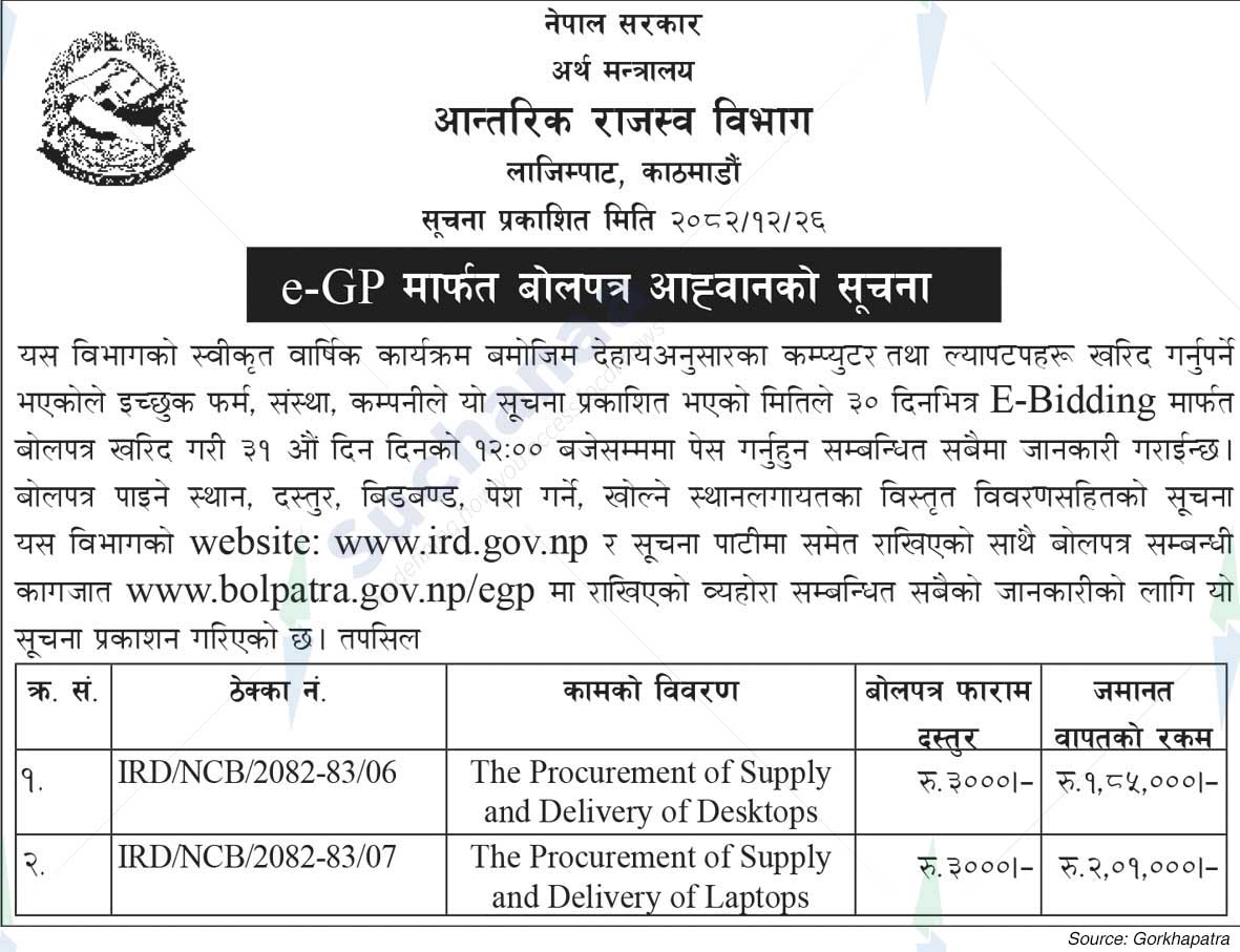 Inland Revenue Department