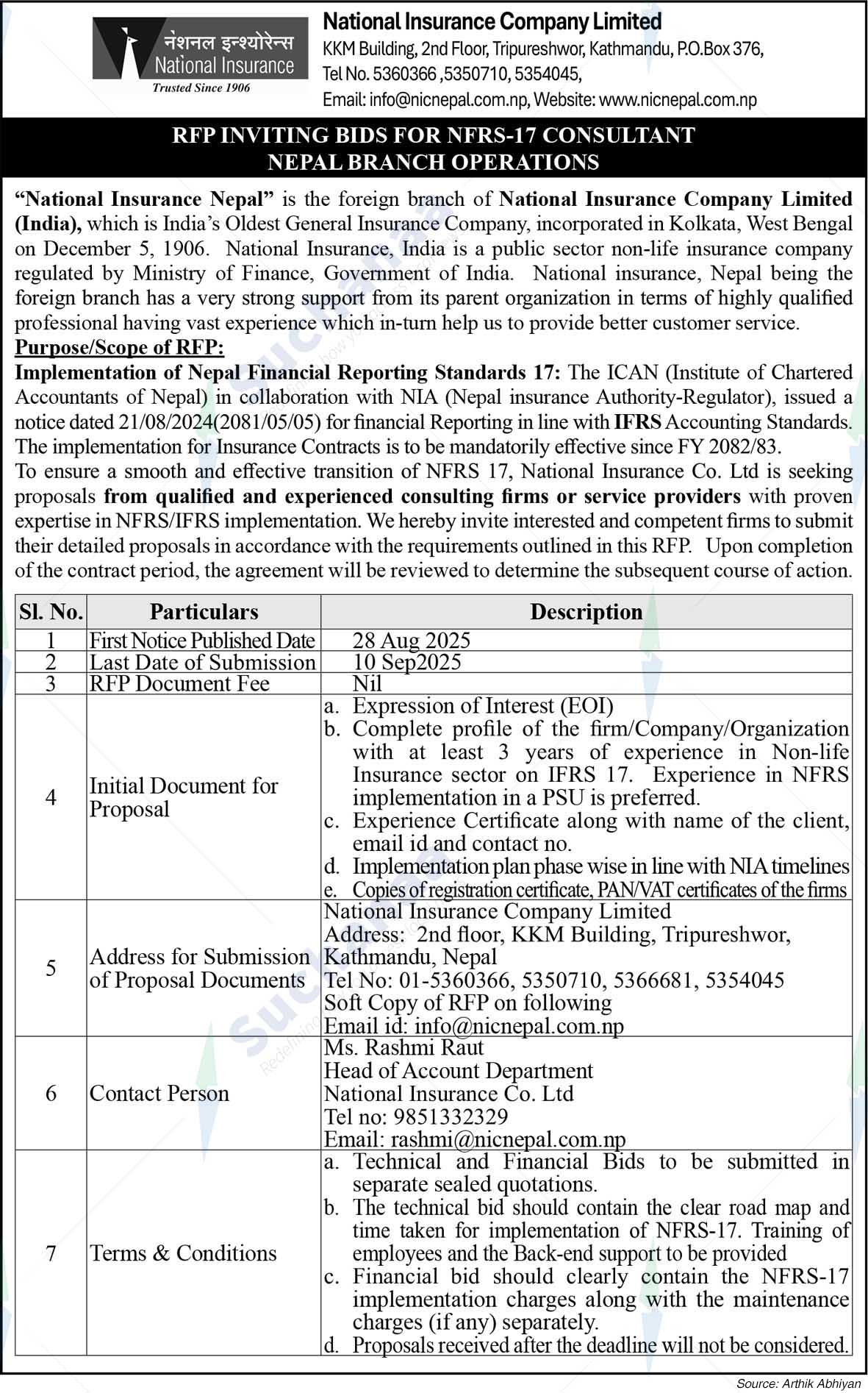 National Insurance Company Limited