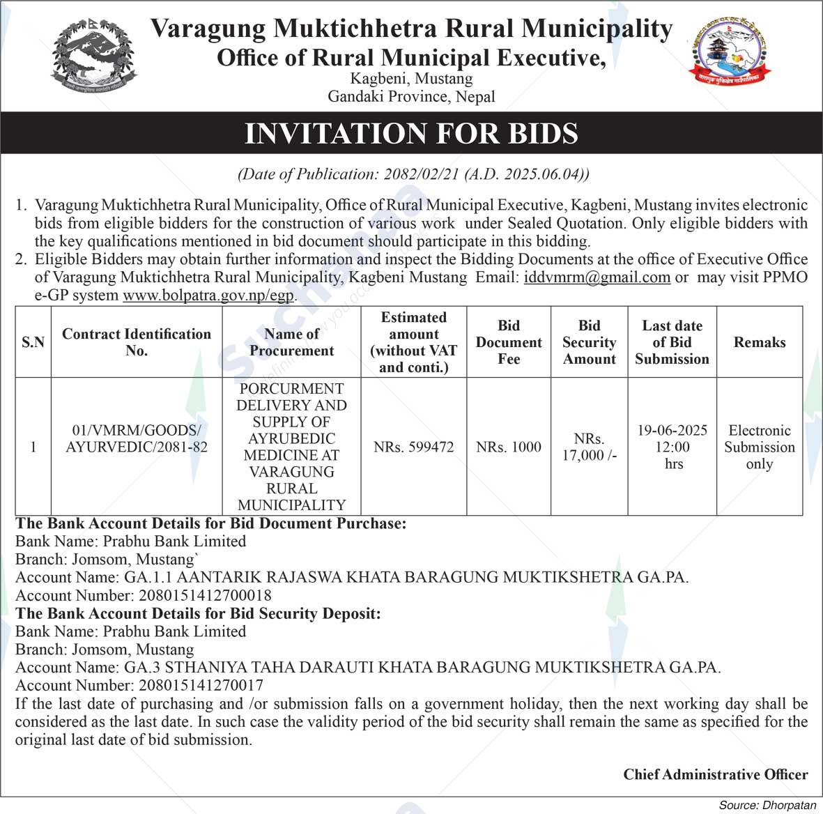 Varagung Muktichhetra Rural Municipality