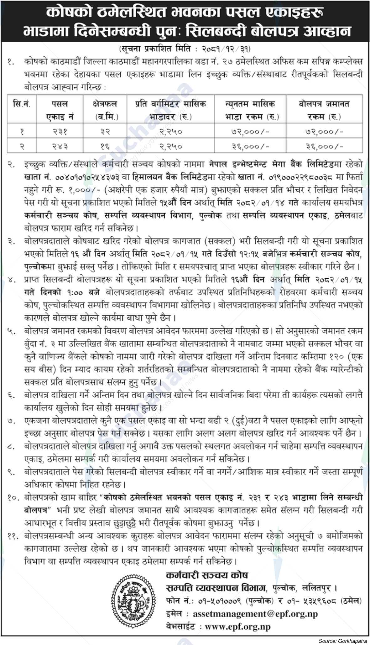 Employees Provident Fund Asset Management Department