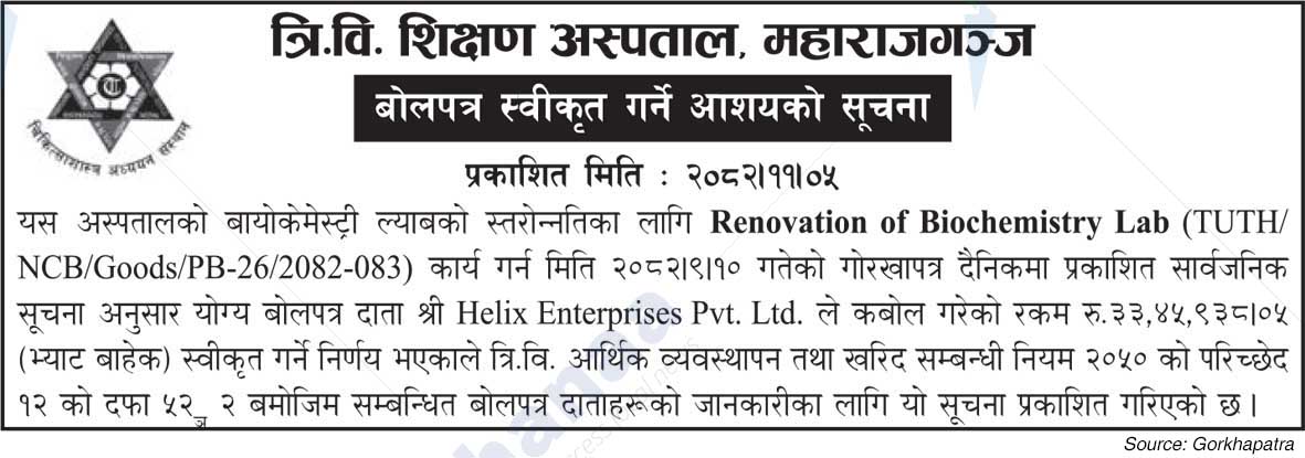 Tribhuvan University Teaching Hospital