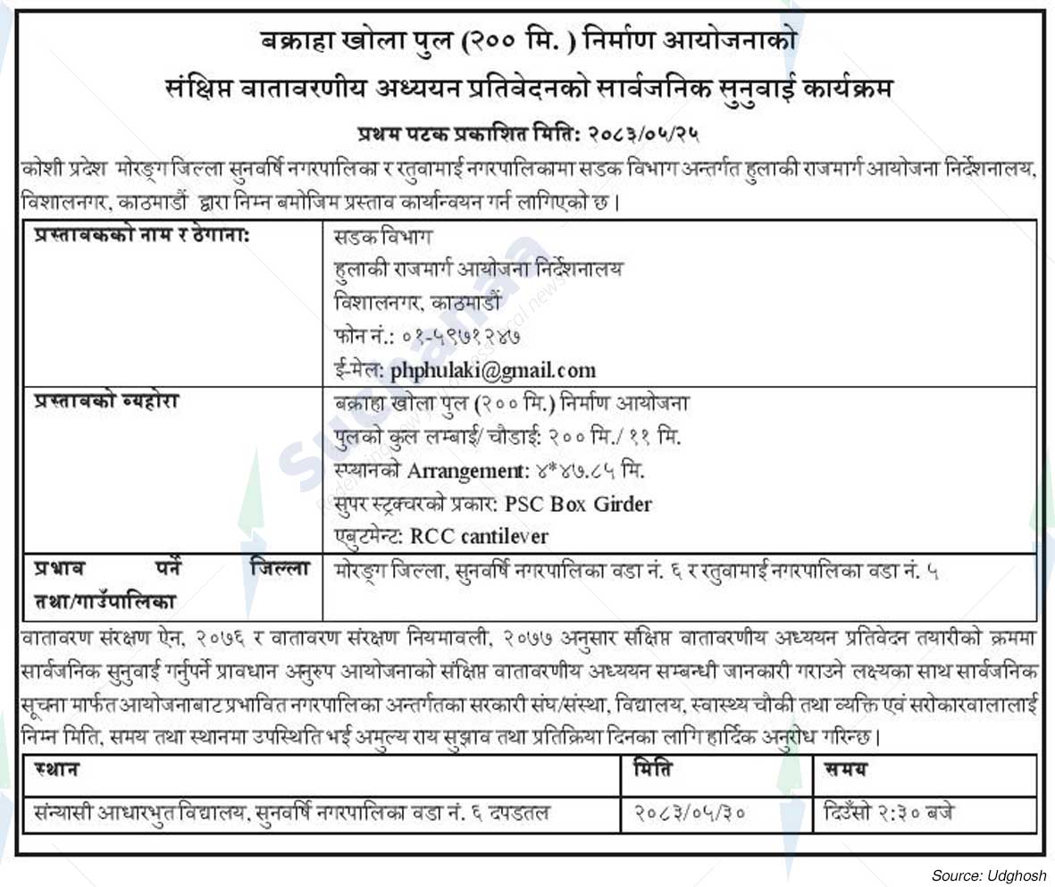 Postal Highway Project Directorate