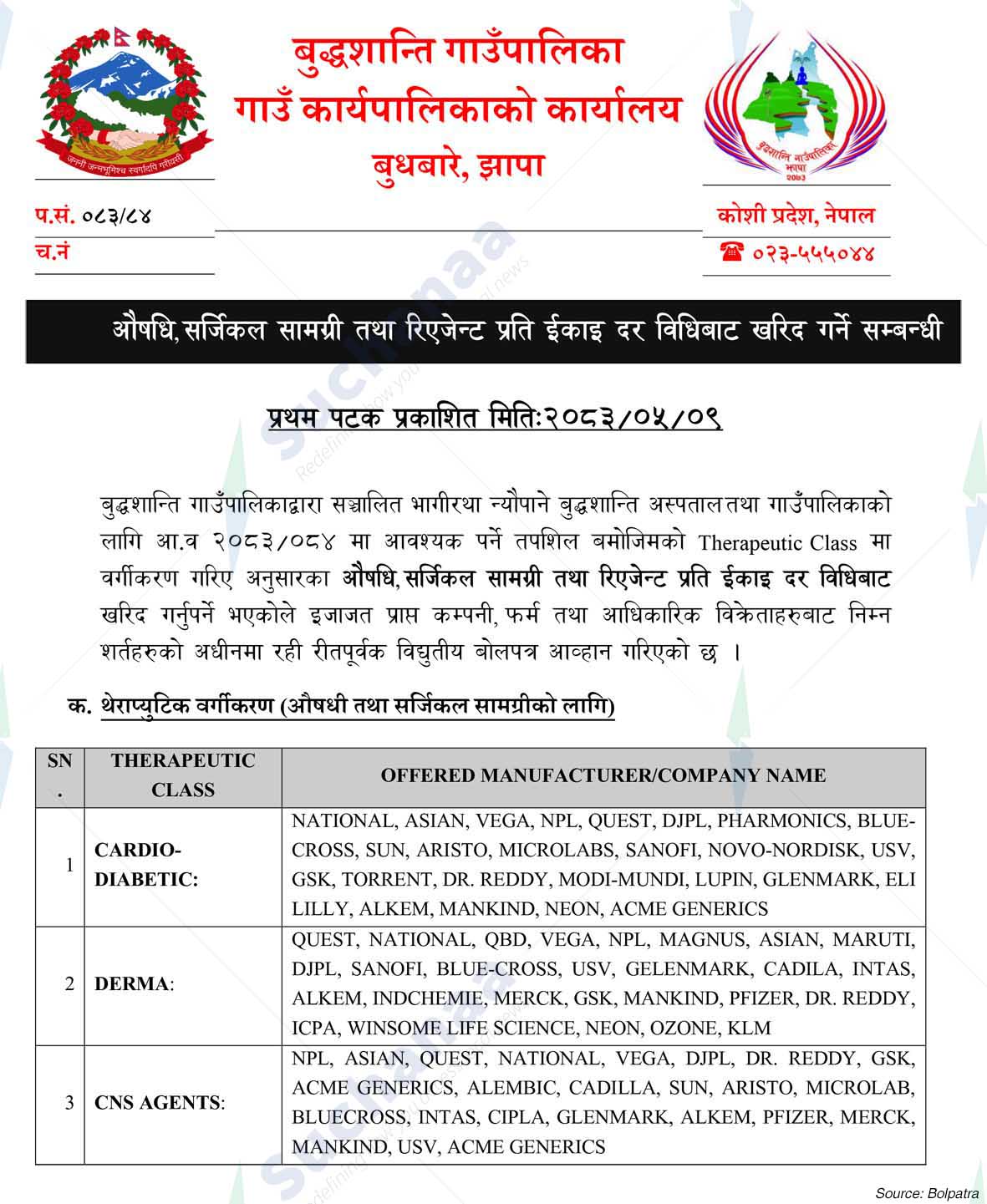 Buddhashanti Rural Municipality