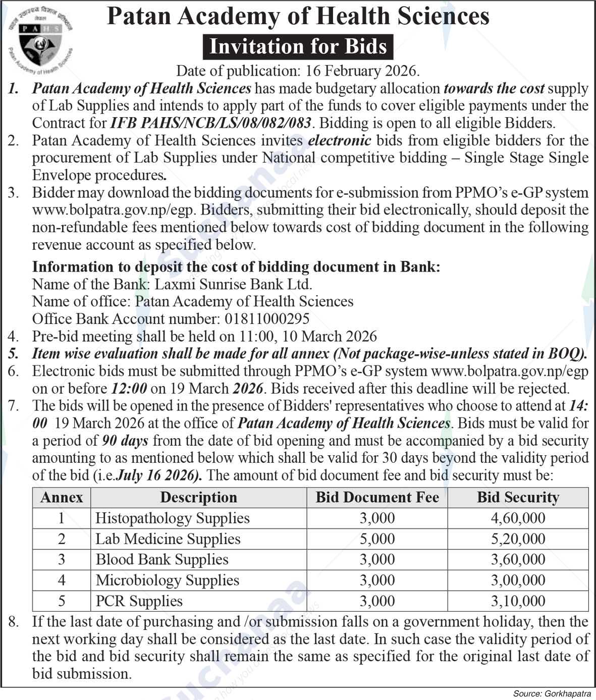 Patan Academy of Health Sciences