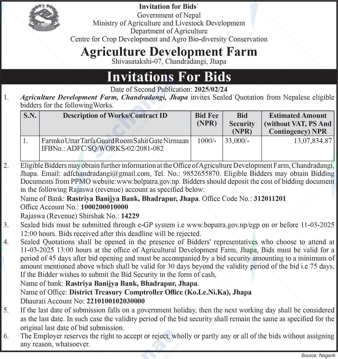 Agriculture Development Farm