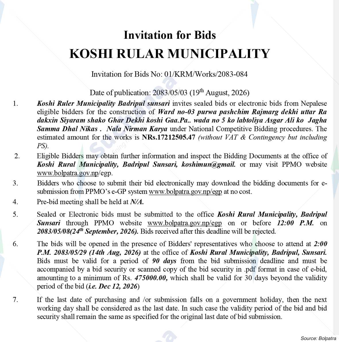 Koshi Rural Municipality