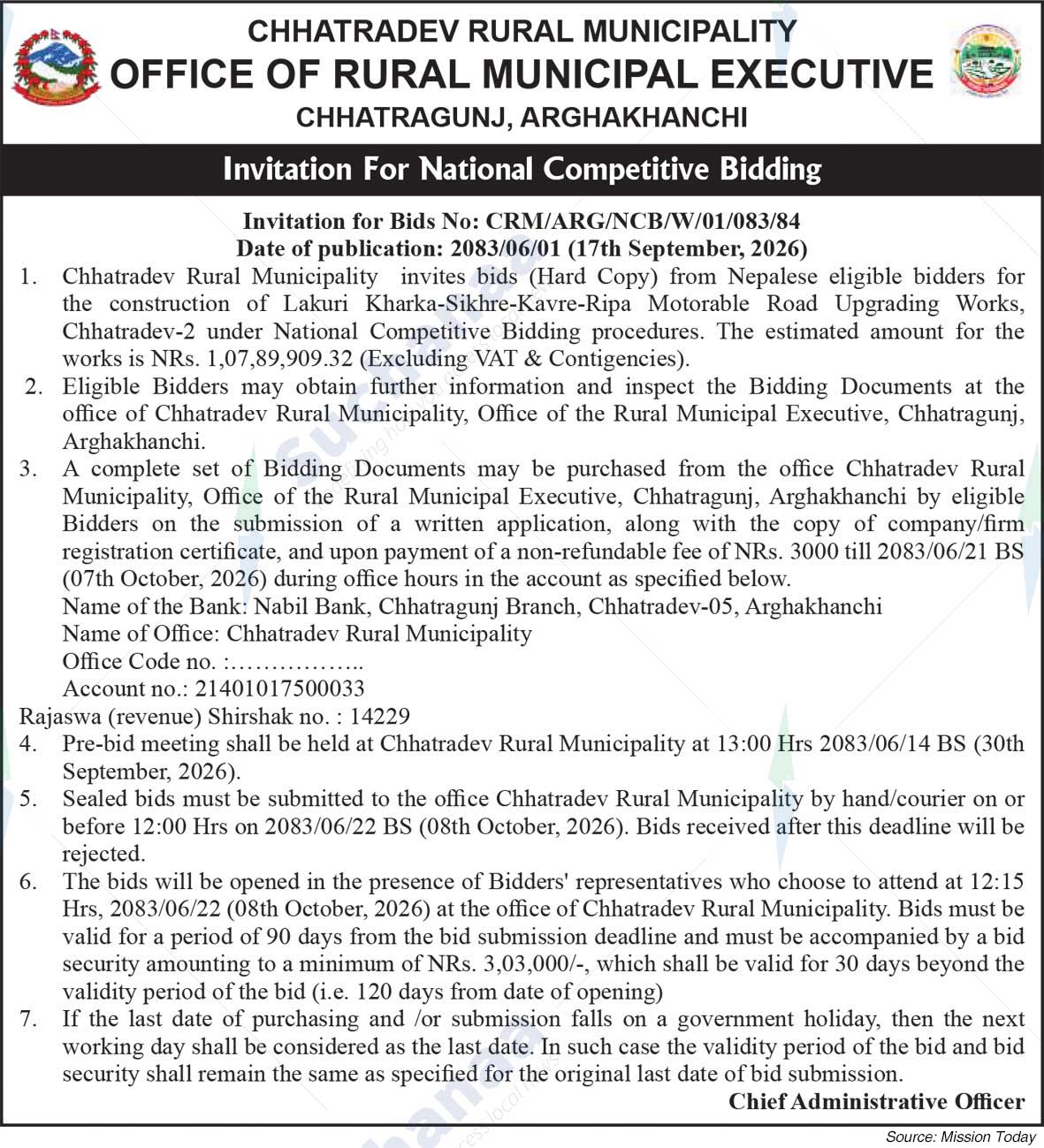 Chhatradev Rural Municipality