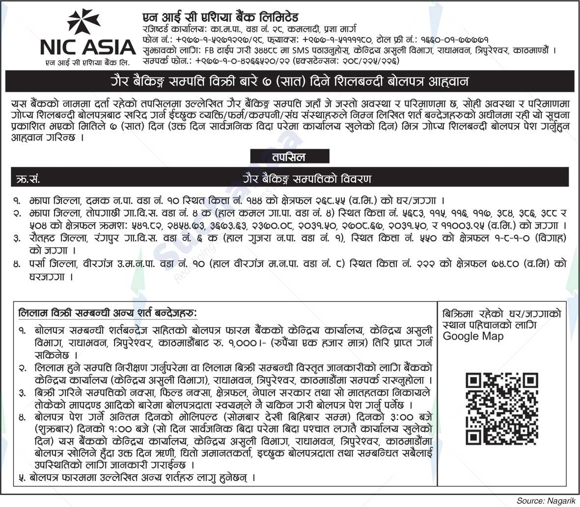 NIC ASIA Bank Limited (NICA), Kamaladi Branch