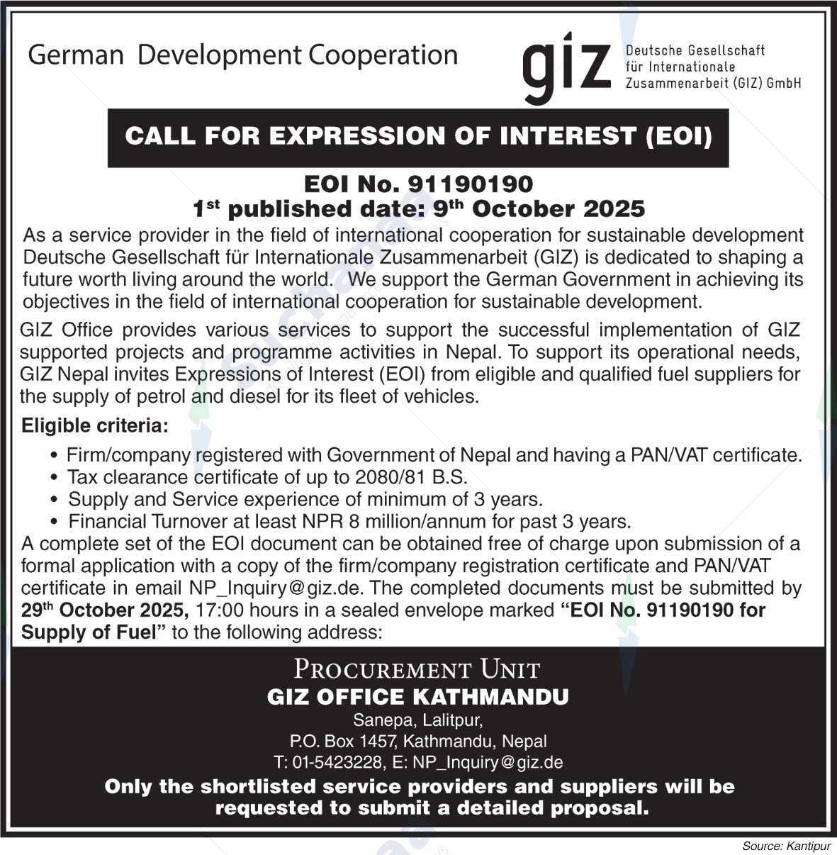 GIZ Office Kathmandu