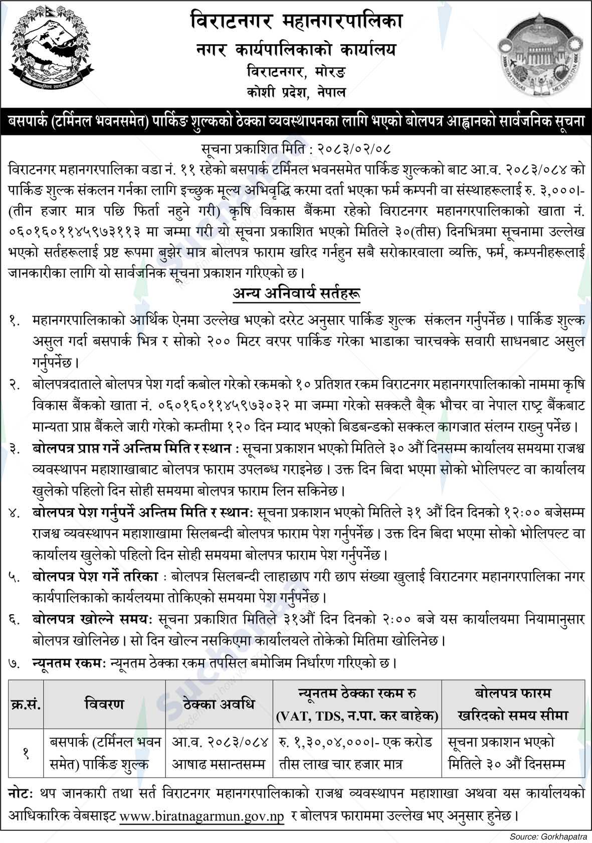 Biratnagar Metropolitan City