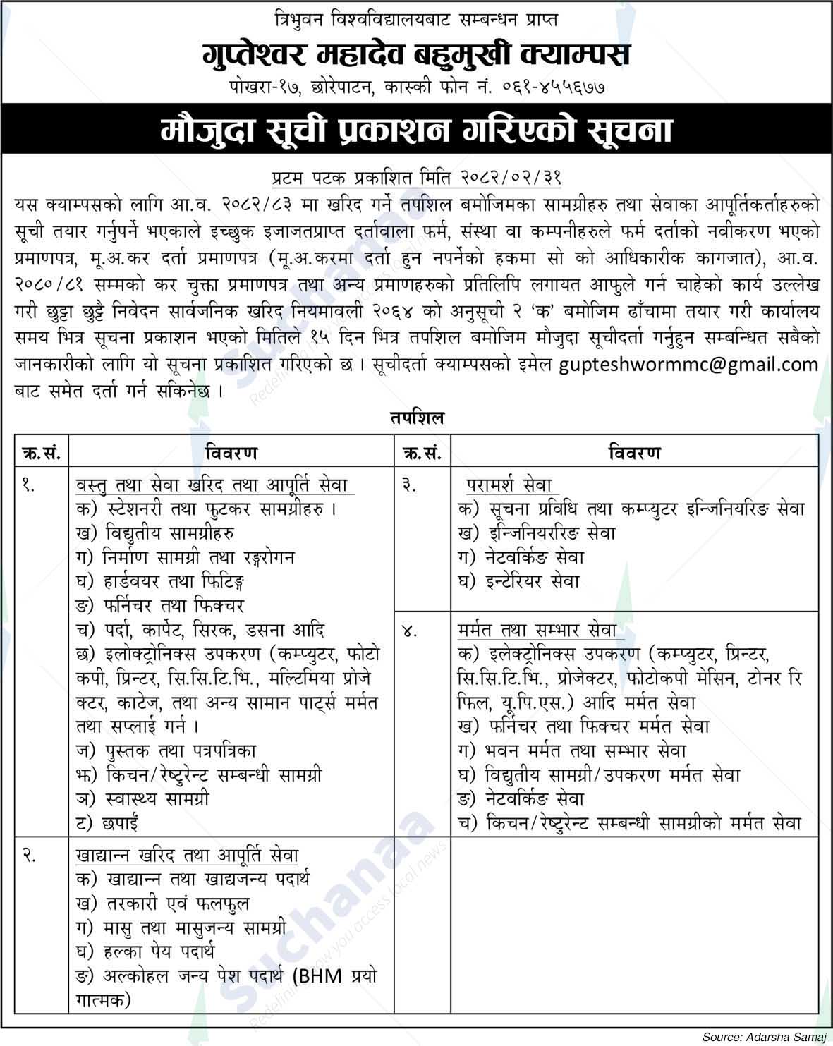 Gupteshwor Mahadev Multiple Campus