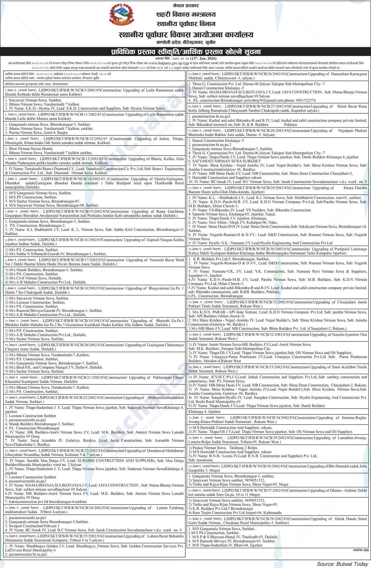 Local Infrastructure Development Project Office, Karnali