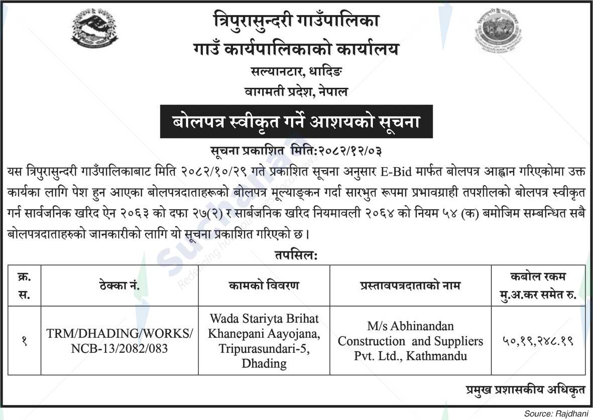 Tripurasundari Rural Municipality