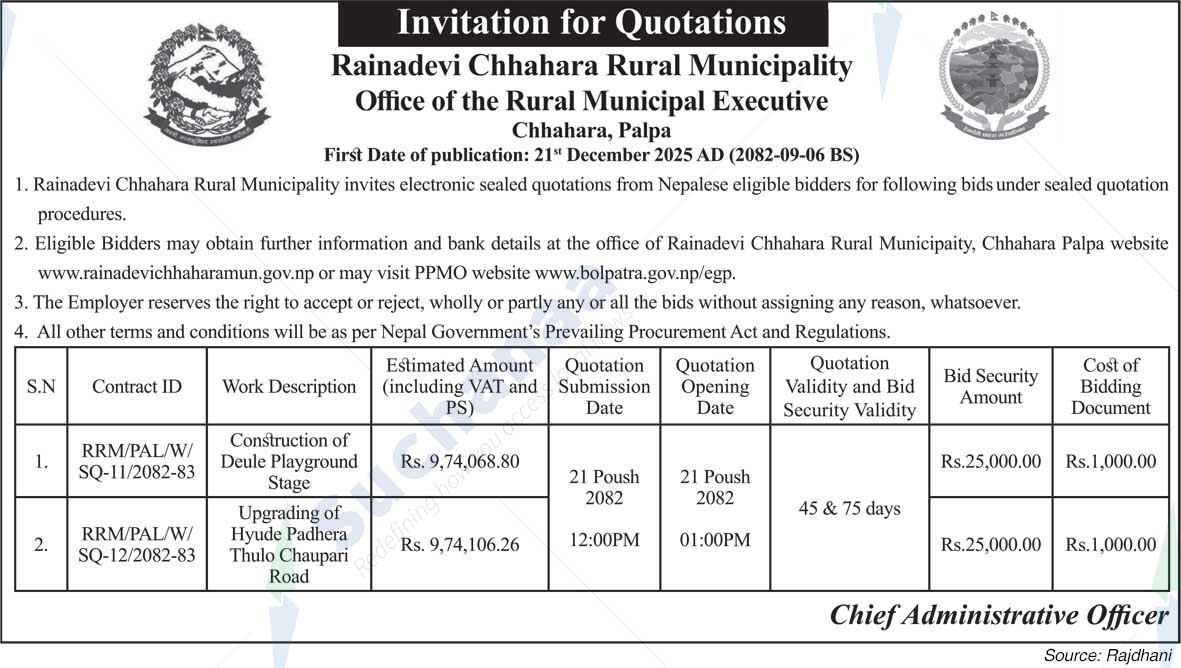 Rainadevi Chhahara Rural Municipality