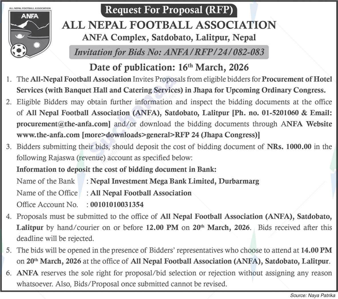 All Nepal Football Association (ANFA)