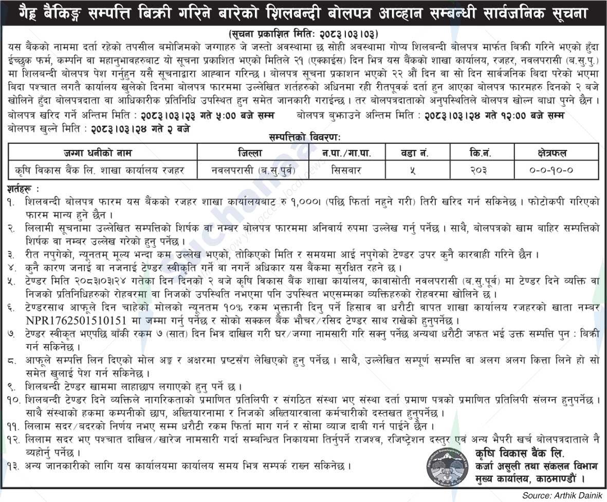 Agricultural Development Bank Limited