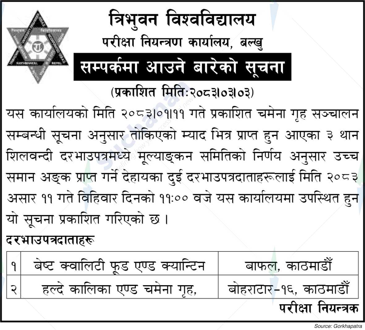 Tribhuvan University