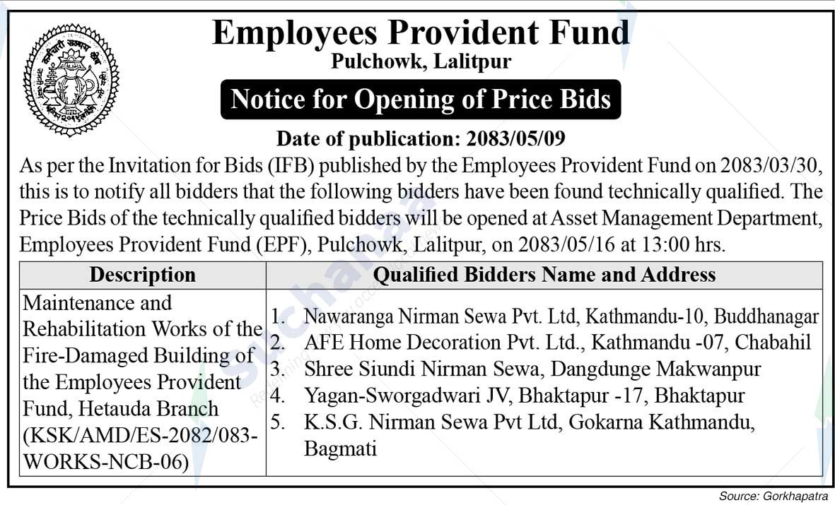Employees Provident Fund