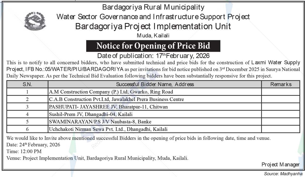 Project Implementation Unit,  Bardagoriya