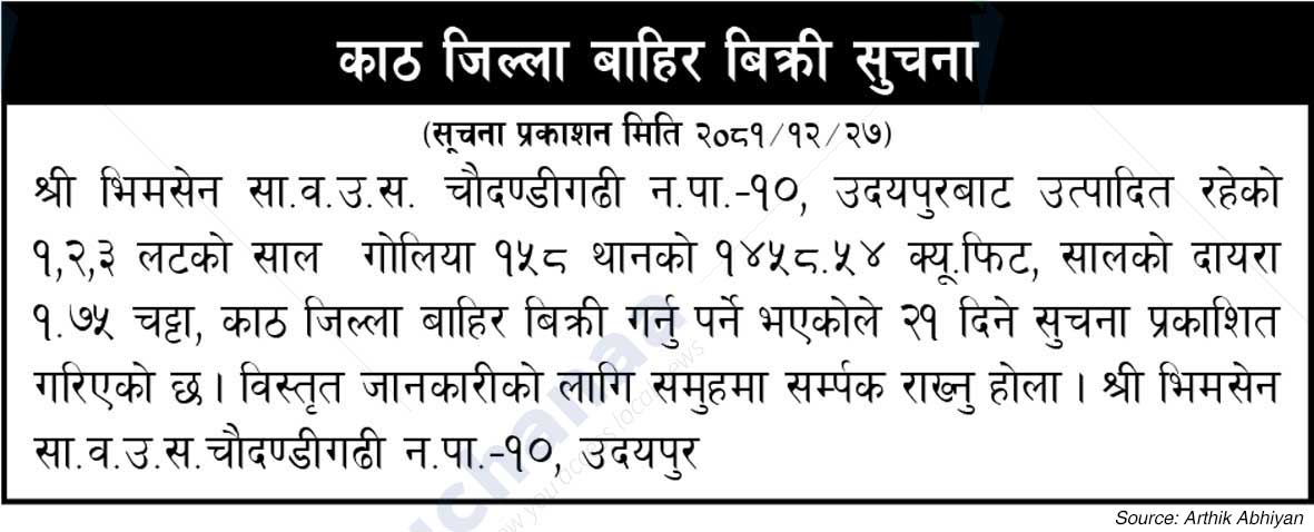 Bhimsen Saa.Wa.Wo.Sa.